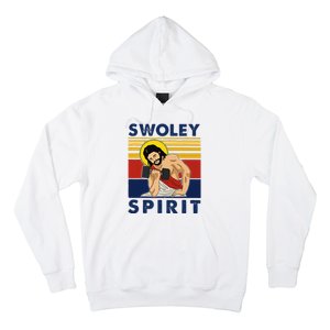 Swoley Spirit Weight Lifting Jesus Swoley Spirit Hoodie