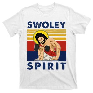 Swoley Spirit Weight Lifting Jesus Swoley Spirit T-Shirt