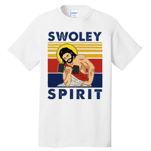 Swoley Spirit Weight Lifting Jesus Swoley Spirit Tall T-Shirt