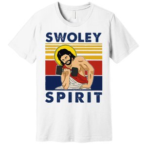 Swoley Spirit Weight Lifting Jesus Swoley Spirit Premium T-Shirt