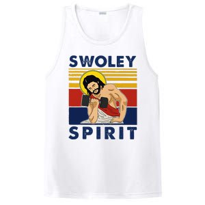 Swoley Spirit Weight Lifting Jesus Swoley Spirit PosiCharge Competitor Tank