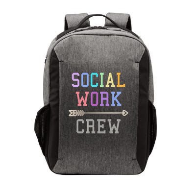 School Social Work Crew Counseling Team Counselor Worker Vector Backpack