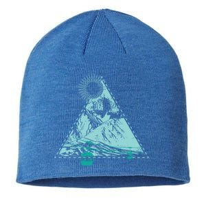 Skiing Snowboarding Winter Sport Fan Gift Sustainable Beanie