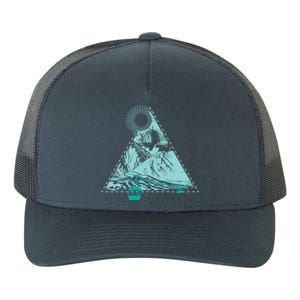 Skiing Snowboarding Winter Sport Fan Gift Yupoong Adult 5-Panel Trucker Hat