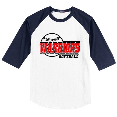 Softball Sport Warrior Softball Gift Baseball Sleeve Shirt