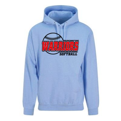 Softball Sport Warrior Softball Gift Unisex Surf Hoodie