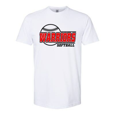 Softball Sport Warrior Softball Gift Softstyle CVC T-Shirt