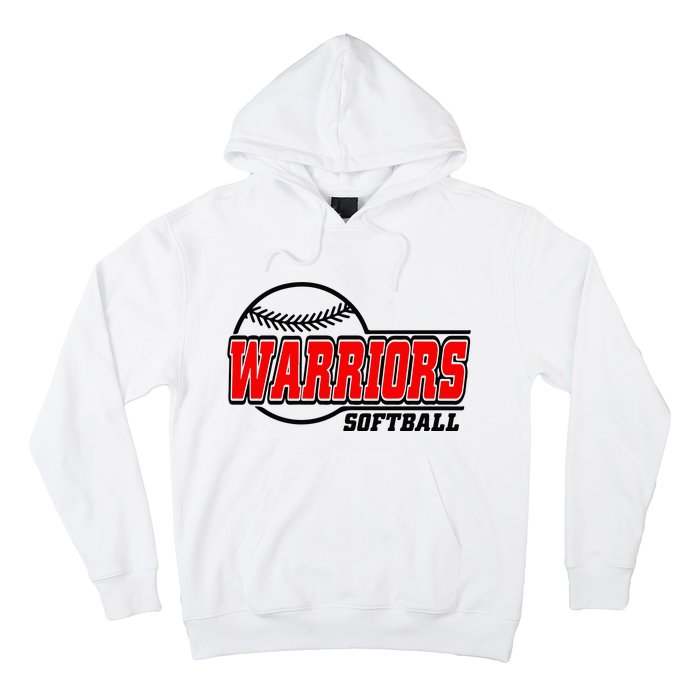 Softball Sport Warrior Softball Gift Hoodie