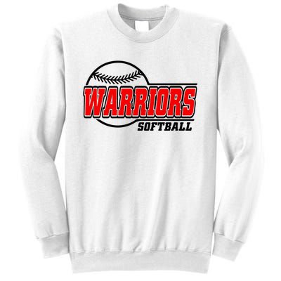 Softball Sport Warrior Softball Gift Sweatshirt