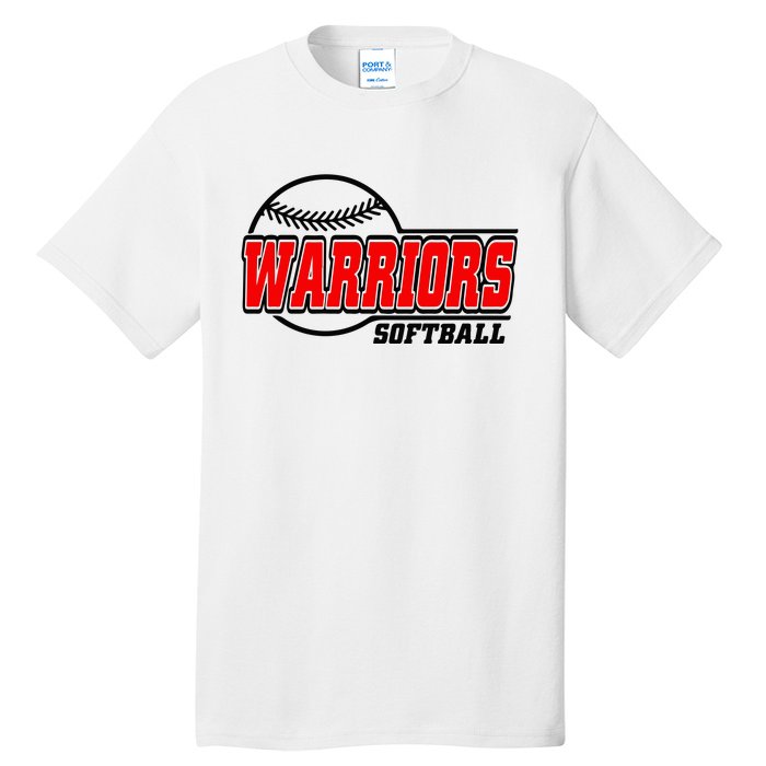 Softball Sport Warrior Softball Gift Tall T-Shirt