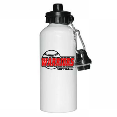 Softball Sport Warrior Softball Gift Aluminum Water Bottle