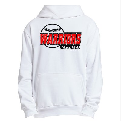 Softball Sport Warrior Softball Gift Urban Pullover Hoodie