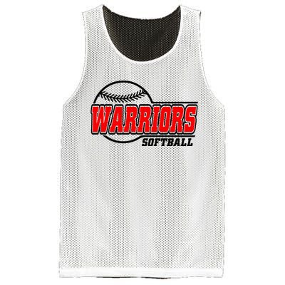 Softball Sport Warrior Softball Gift Mesh Reversible Basketball Jersey Tank