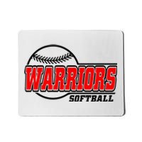 Softball Sport Warrior Softball Gift Mousepad