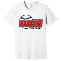 Softball Sport Warrior Softball Gift Premium T-Shirt