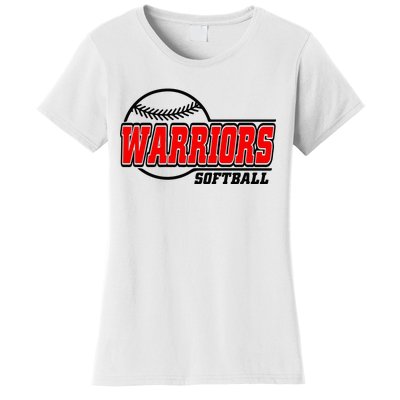 Softball Sport Warrior Softball Gift Women's T-Shirt