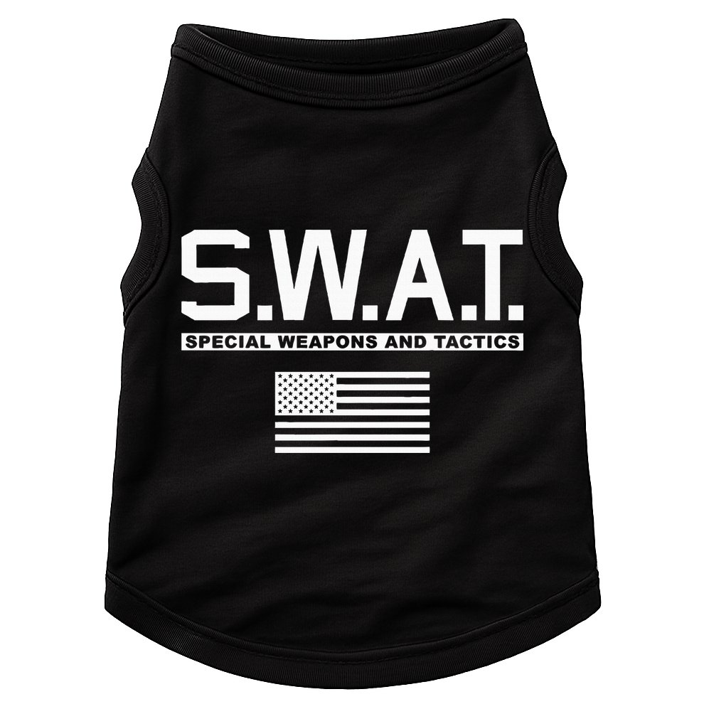 Swat Special Weapons And Tactics Police S.W.A.T Doggie Tank