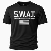 Swat Special Weapons And Tactics Police S.W.A.T Cooling Performance Crew T-Shirt