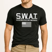 Swat Special Weapons And Tactics Police S.W.A.T Cooling Performance Crew T-Shirt