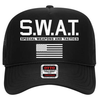 Swat Special Weapons And Tactics Police S.W.A.T Trucker Hat