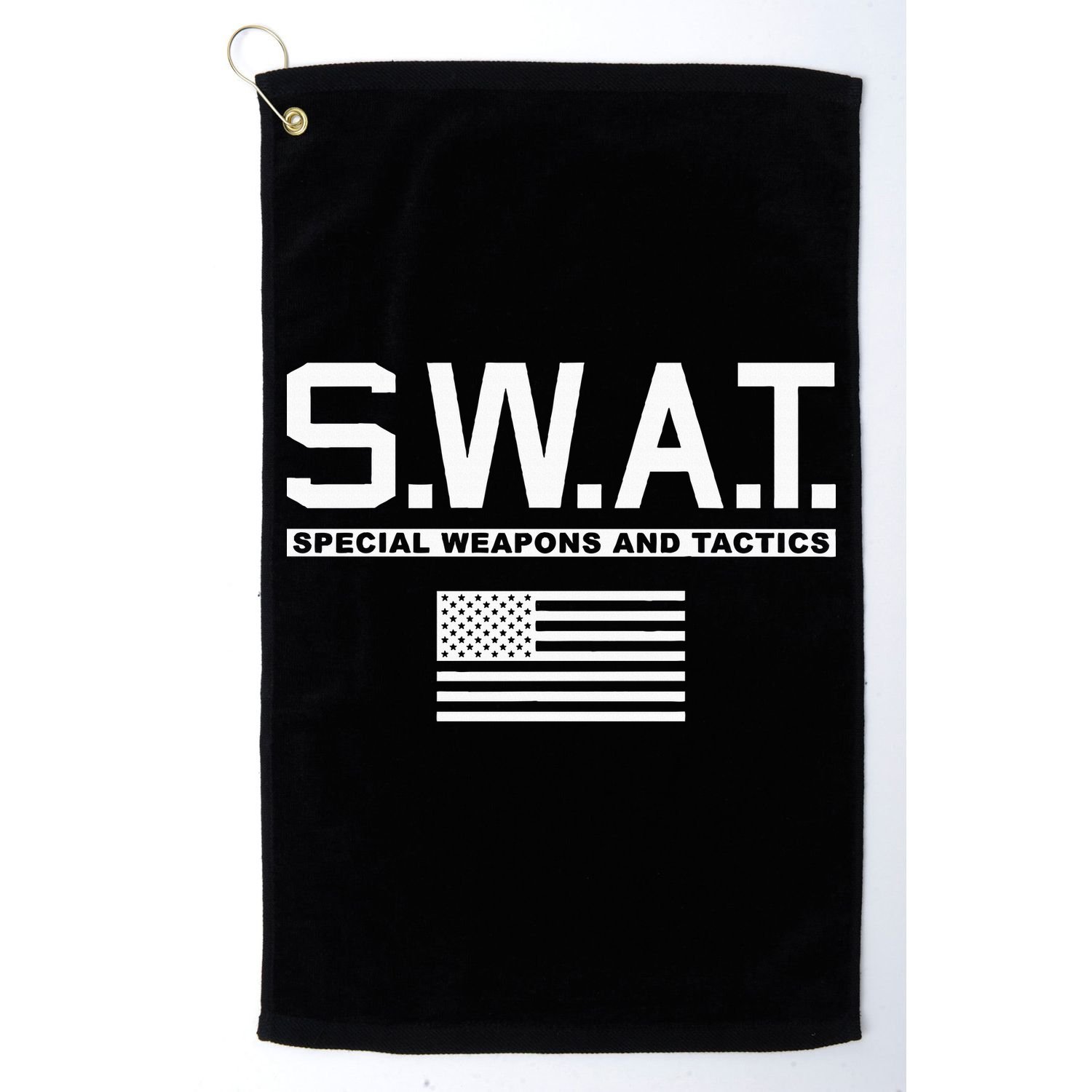 Swat Special Weapons And Tactics Police S.W.A.T Golf Towel