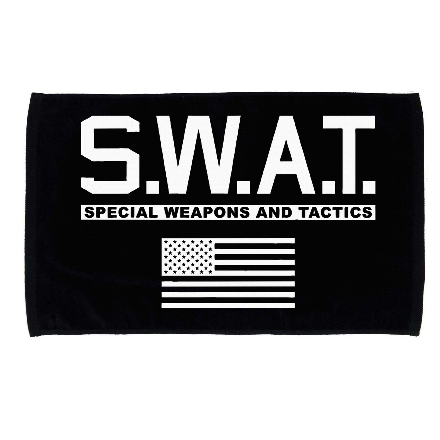 Swat Special Weapons And Tactics Police S.W.A.T Microfiber Hand Towel
