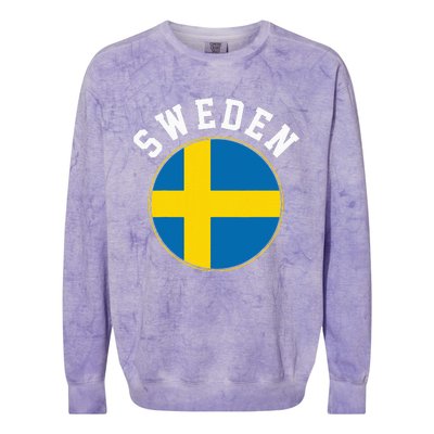 Sweden Colorblast Crewneck Sweatshirt