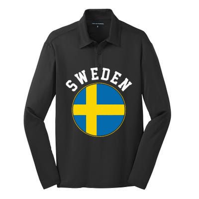 Sweden Silk Touch Performance Long Sleeve Polo