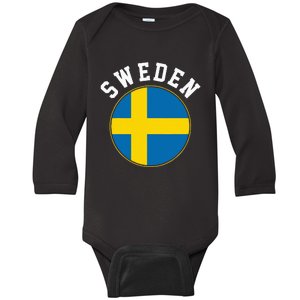 Sweden Baby Long Sleeve Bodysuit