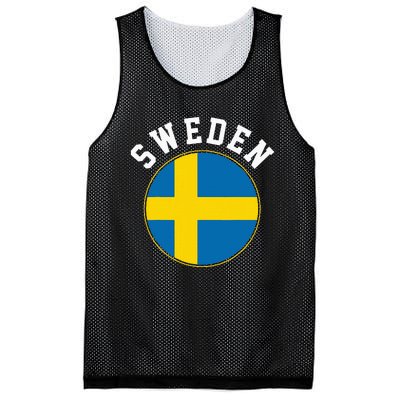 Sweden Mesh Reversible Basketball Jersey Tank