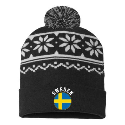 Sweden USA-Made Snowflake Beanie