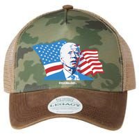 Stevewilldoit Steve Will Do It With Flag Legacy Tie Dye Trucker Hat