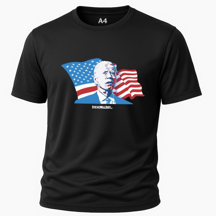 Stevewilldoit Steve Will Do It With Flag Performance Shirt