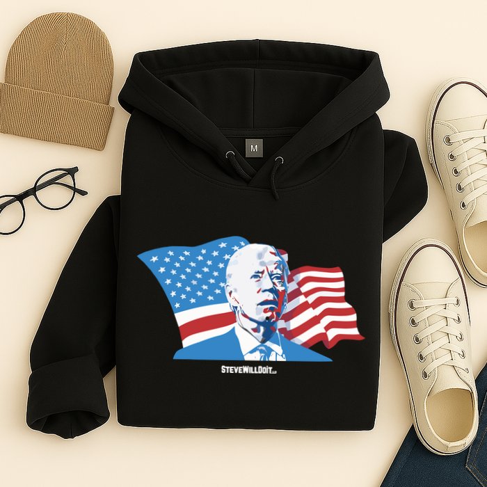 Stevewilldoit Steve Will Do It With Flag Hoodie