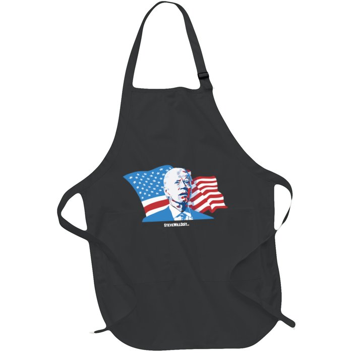 Stevewilldoit Steve Will Do It With Flag Apron