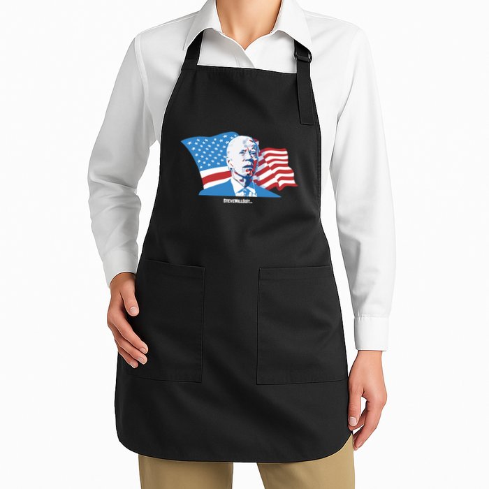 Stevewilldoit Steve Will Do It With Flag Apron