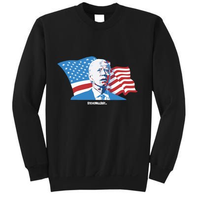 Stevewilldoit Steve Will Do It With Flag Sweatshirt