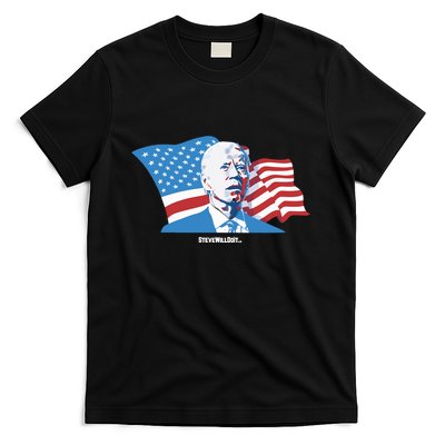Stevewilldoit Steve Will Do It With Flag T-Shirt