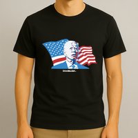 Stevewilldoit Steve Will Do It With Flag T-Shirt