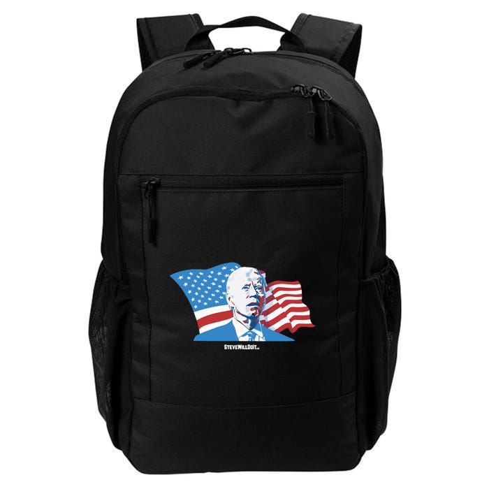 Stevewilldoit Steve Will Do It With Flag Backpack