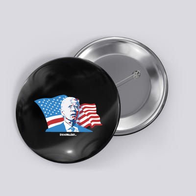 Stevewilldoit Steve Will Do It With Flag Button