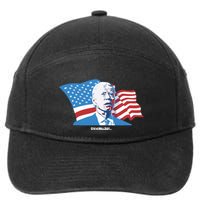Stevewilldoit Steve Will Do It With Flag 7-Panel Snapback Hat