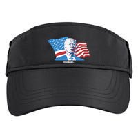 Stevewilldoit Steve Will Do It With Flag Adult Drive Performance Visor