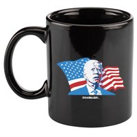 Stevewilldoit Steve Will Do It With Flag 11oz C Handle Ceramic Mug