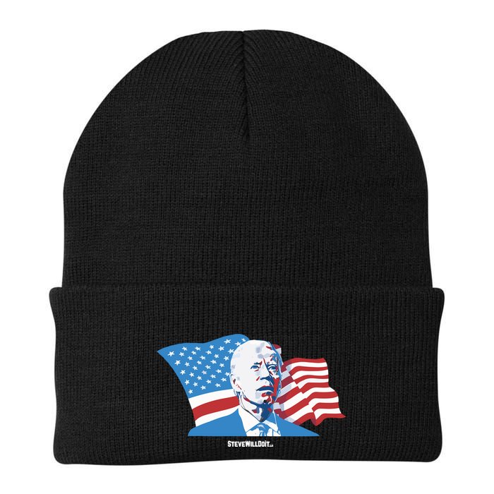 Stevewilldoit Steve Will Do It With Flag Beanie