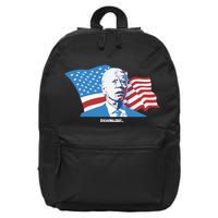 Stevewilldoit Steve Will Do It With Flag 16 in Basic Backpack