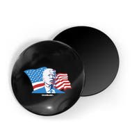 Stevewilldoit Steve Will Do It With Flag Magnet