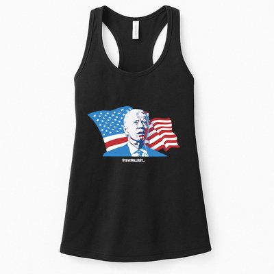 Stevewilldoit Steve Will Do It With Flag Womens Tank Top