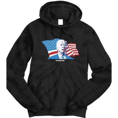 Stevewilldoit Steve Will Do It With Flag Tie Dye Hoodie