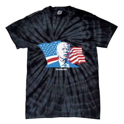 Stevewilldoit Steve Will Do It With Flag Tie-Dye T-Shirt